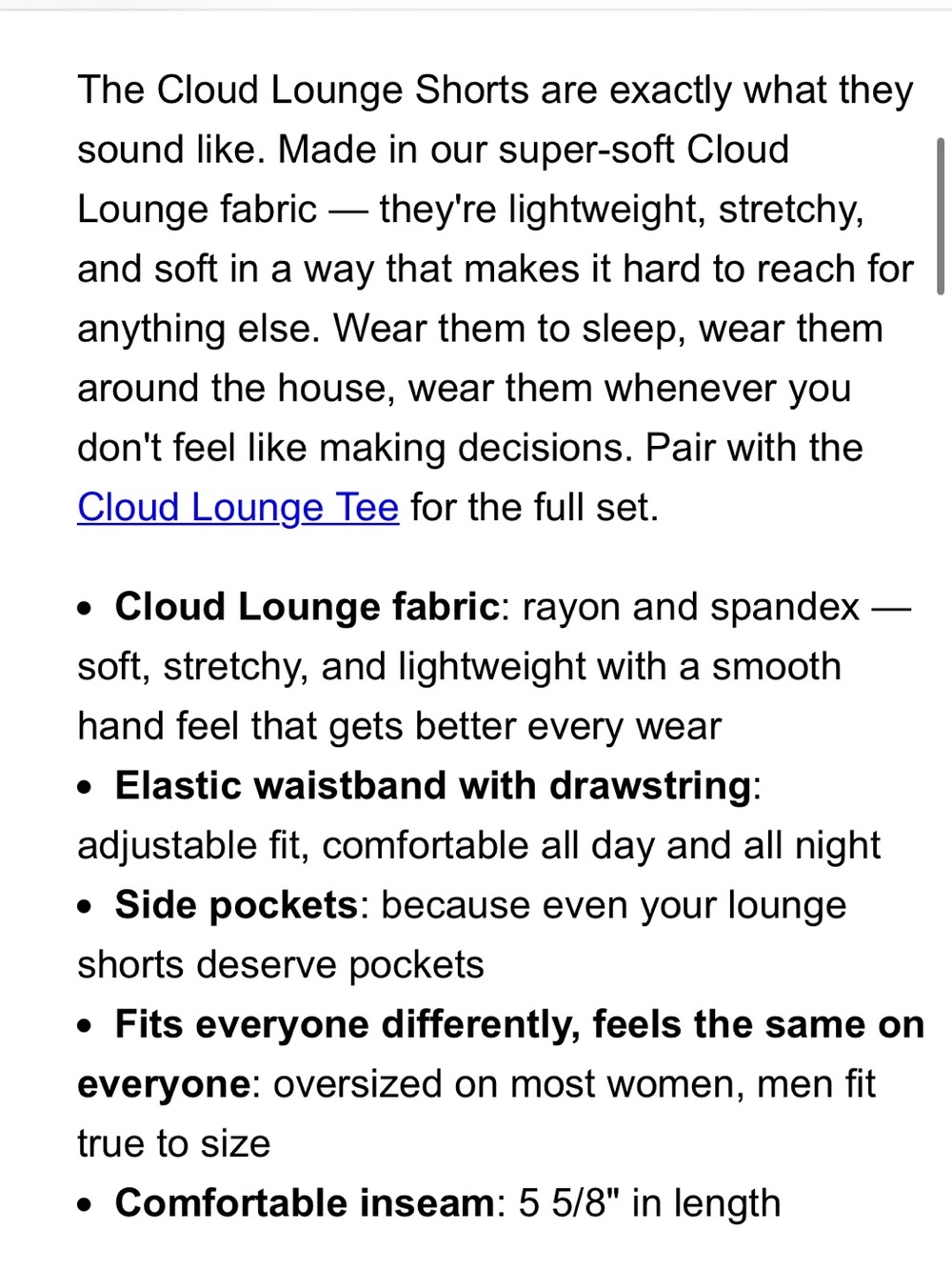 COMFORT Comfrt The Cloud Lounge Shorts Bundle - Picture 7 of 7